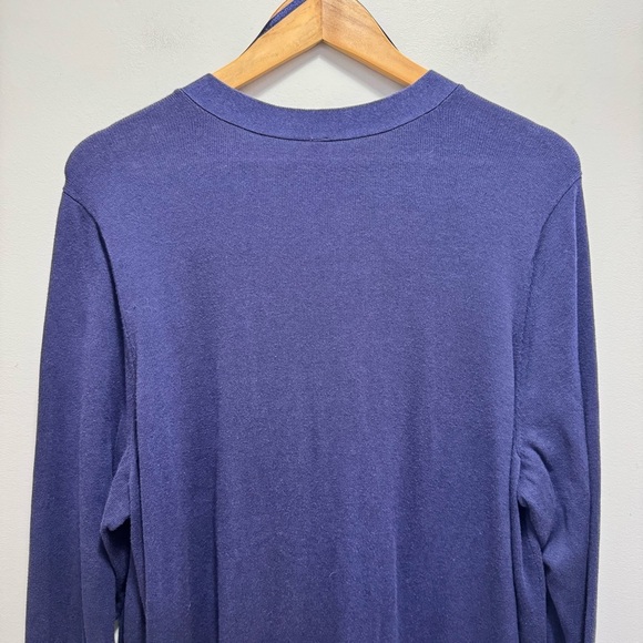 Melissa McCarthy Purple Longline Cardigan Sweater Size 2X - Picture 7 of 11